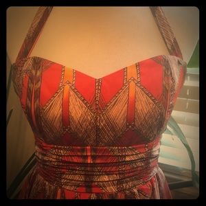 Beautiful Guess halter dress.